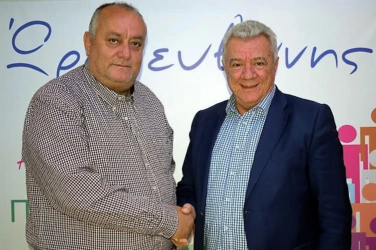 Με τον Παναγιώτη Γκυρίνη ο Δημήτρης Αλεξίου