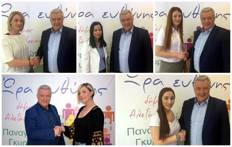 Πέντε γυναίκες ακόμη στο ψηφοδέλτιο Γκυρίνη