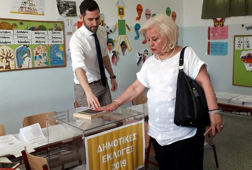 Η Γεωργία Μπατσαρά στον β΄ γύρο των δημοτικών στη Βέροια