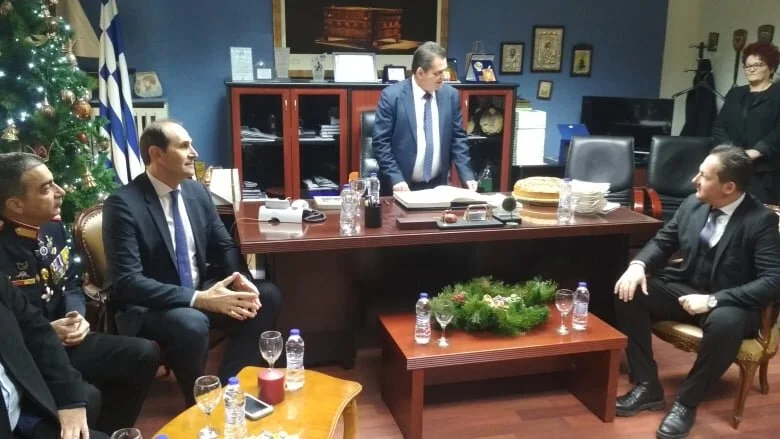 Στις επίσημες εκδηλώσεις της νέας χρονιάς στη Βέροια ο κυβερνητικός εκπρόσωπος Στέλιος Πέτσας