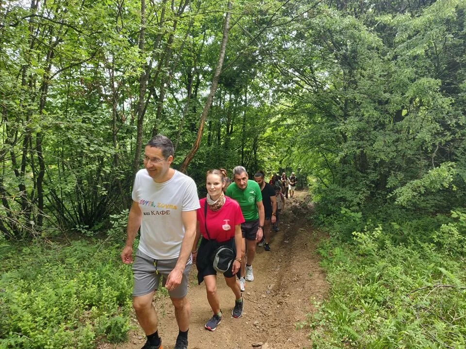 Εκδρομή του Νάουσα Βέρμιο trail στον Άγιο Σπυρίδωνα