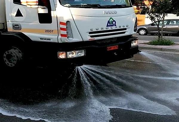 Απολύμανση όλων των δρόμων του δήμου Νάουσας την ερχόμενη εβδομάδα
