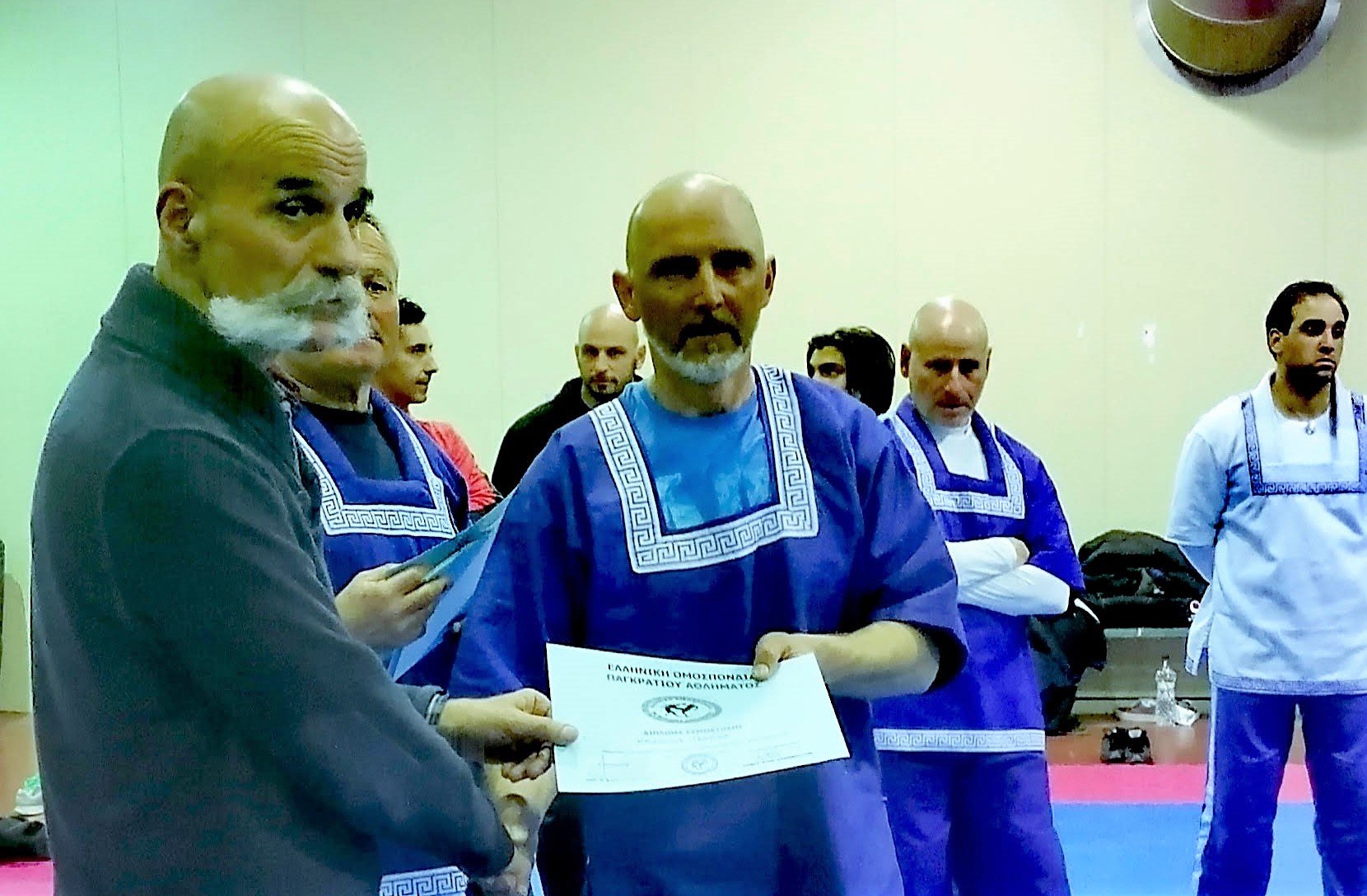 Σε σεμινάριο προπονητών-ελλανοδικών παγκρατίου ο Γιώργος Καισαρίδης