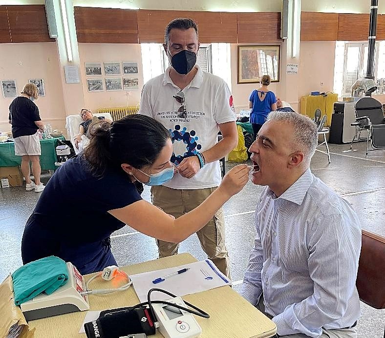 Δότης μυελού των οστών ο Λάζαρος Τσαβδαρίδης