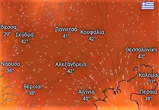 Καιρός. Ξανά στα ‘σαραντάρια’ Πέμπτη και Παρασκευή