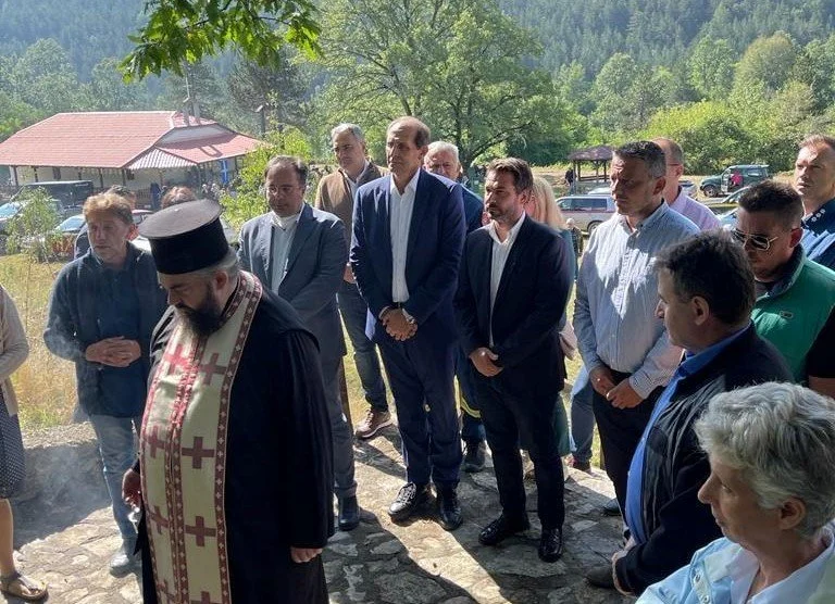 Γιορτάστηκαν τα εννιάμερα της Παναγίας στα ‘Πριόνια’ του δάσους Σελίου