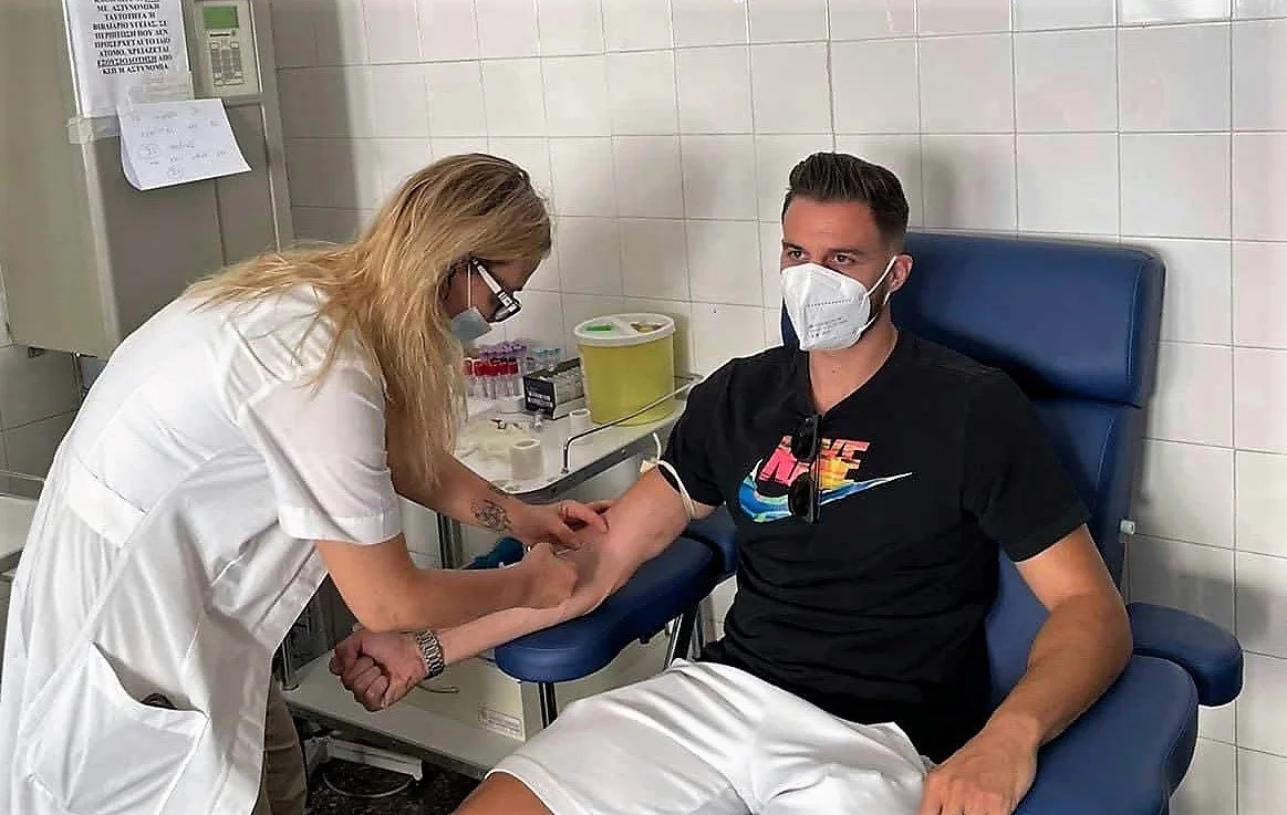 Η ΠΑΕ Βέροια ευχαριστεί τους γιατρούς του νοσοκομείου