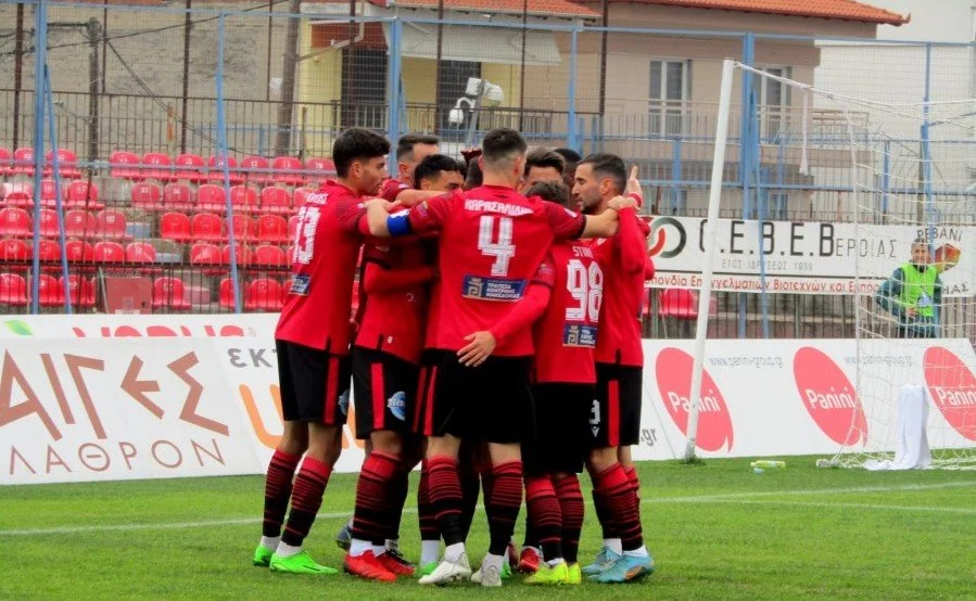 Ήττα για τη Βέροια 1-3 από τον Πανσερραϊκό