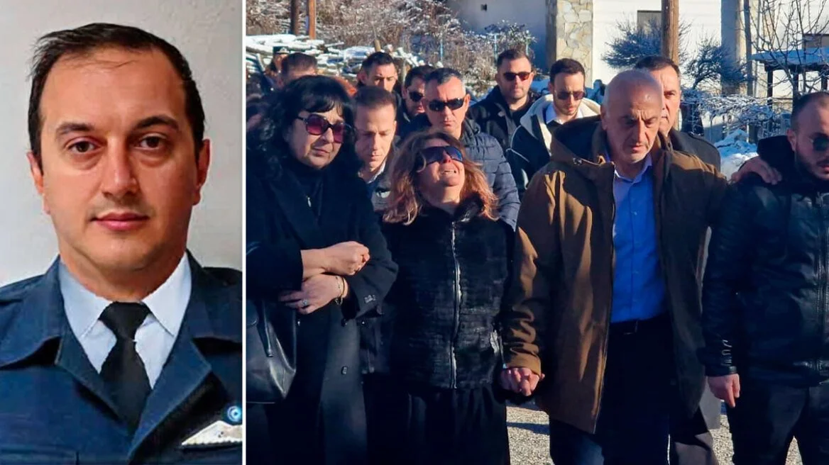 Κηδεία Στάθη Τσιτλακίδη. Ο ηρωικός πιλότος αναπαύεται στη γενέθλια γη