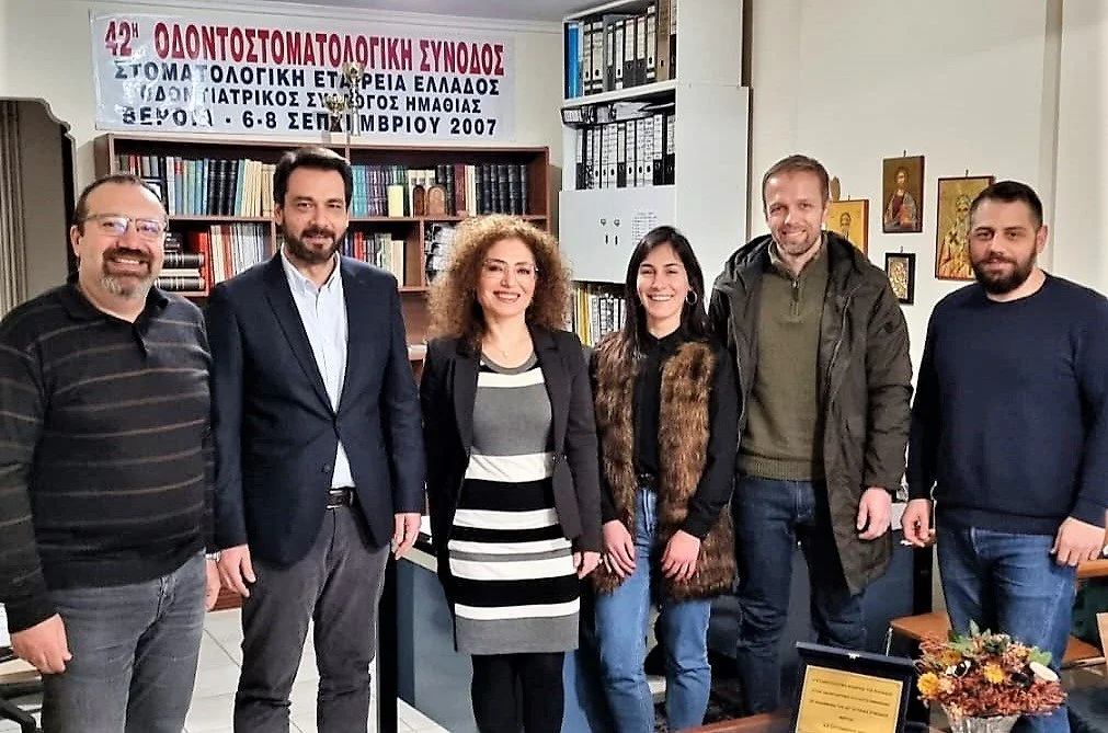 Το dental pass στη συνάντηση Μπαρτζώκα με τον οδοντιατρικό σύλλογο Ημαθίας