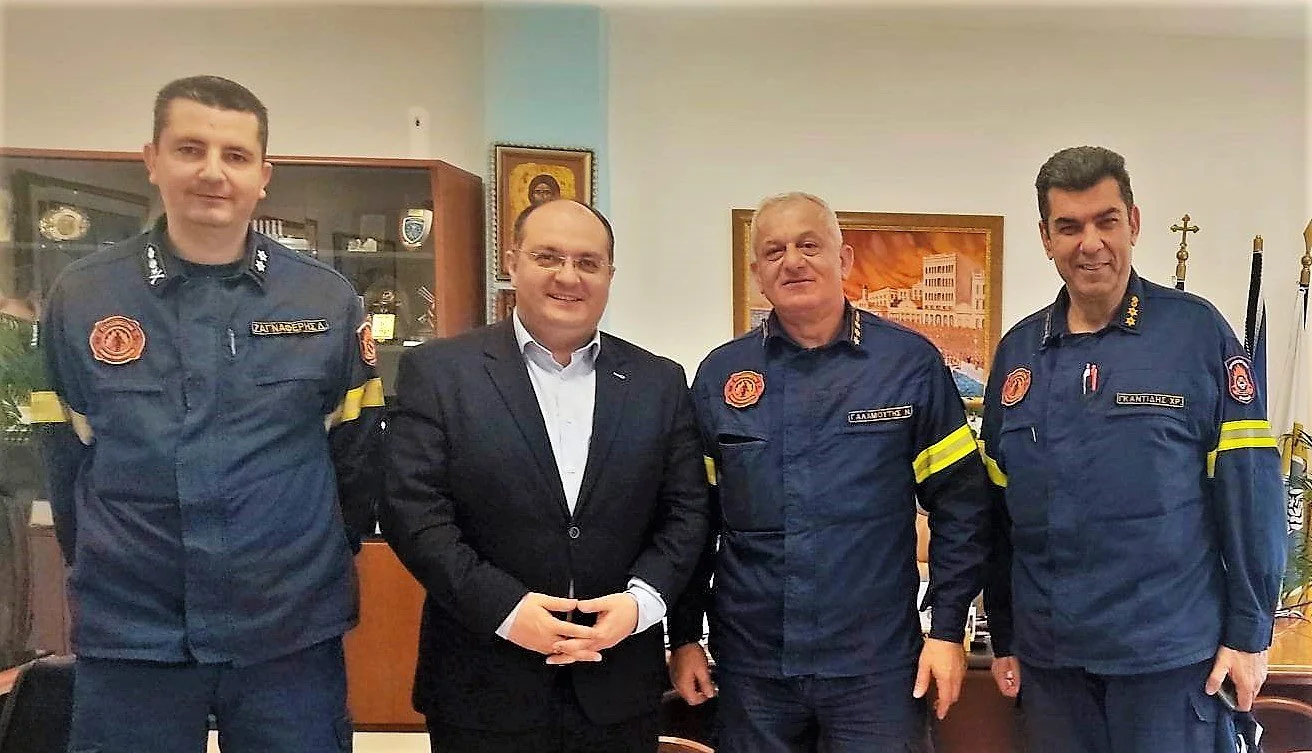Ανέλαβε καθήκοντα στην πυροσβεστική Κιλκίς ο πύραρχος Παλαμούτης