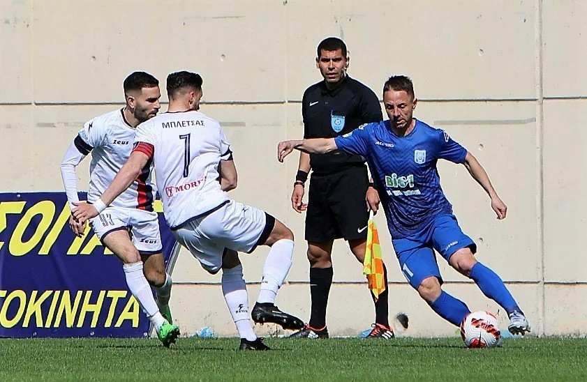 Νέα ήττα για τη Βέροια. 2-1 από τον Ηρακλή στη Λάρισα