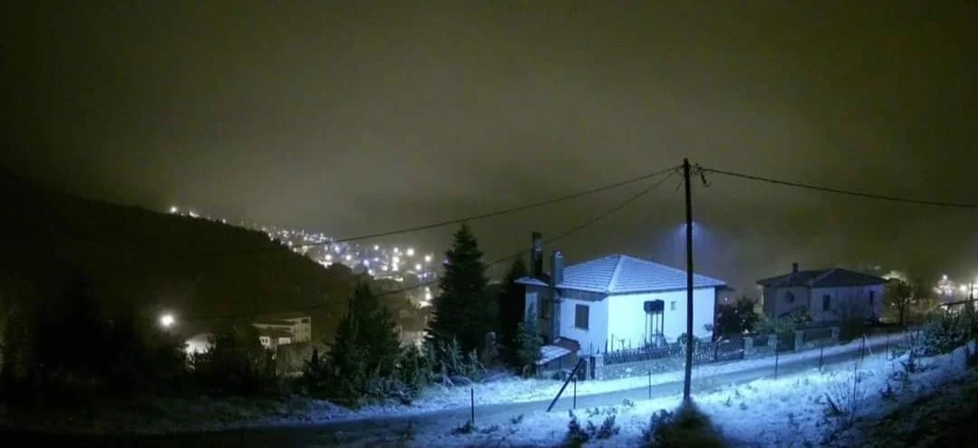 Ημαθία. Νέα χιόνια στο βουνό και 40mm βροχής στις πόλεις από την ‘Ilina’