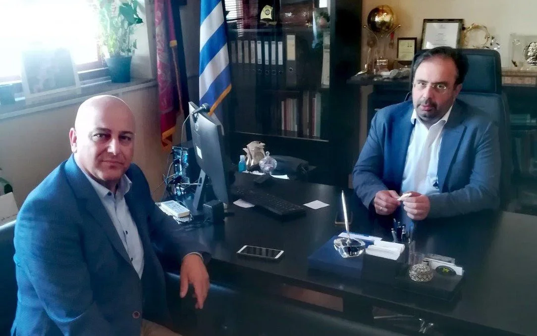 Ο Βασίλης Κοτίδης στον δήμαρχο και στην ΚΕΠΑ