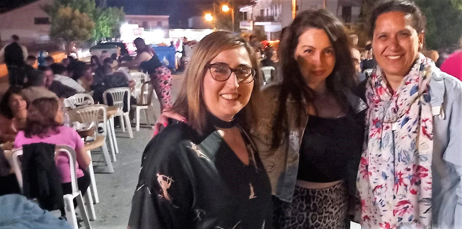 Η Στέλλα Αραμπατζή στα Παλατίτσια