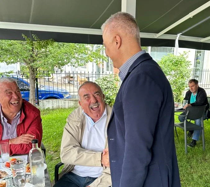 Στα χωριά των Πιερίων ο Λάζαρος Τσαβδαρίδης