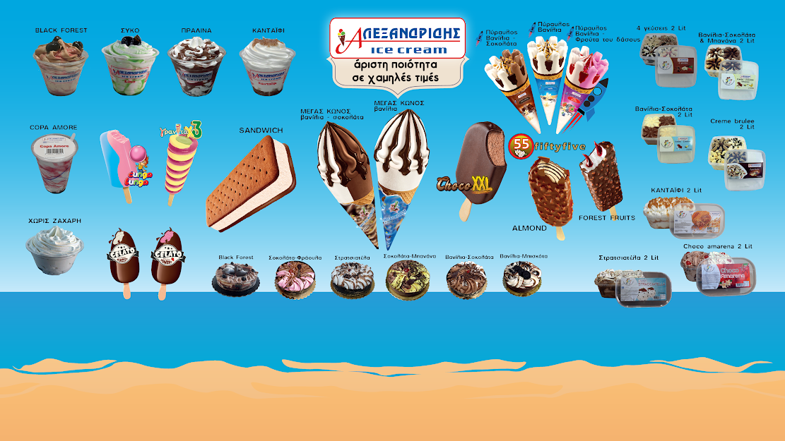 Δροσερό καλοκαίρι με παγωτά ‘Αλεξανδρίδη’!