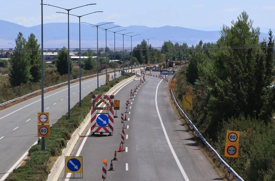 ΠΑΘΕ. Άνοιξε ο Κλειδί-Λάρισα για τα βαρέα οχήματα