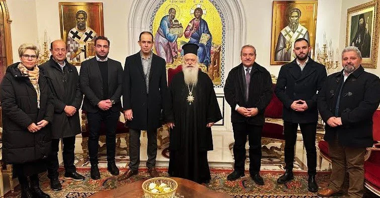 Η ΔΕΕΠ Ημαθίας της Ν.Δ. στον μητροπολίτη