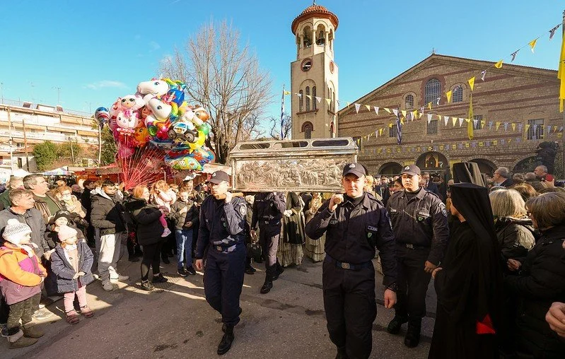 Βέροια. Λαμπρή πανήγυρη για τον πολιούχο όσιο Αντώνιο