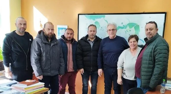 Βέροια. Συνάντηση Αγροτικού Συλλόγου Ημαθίας με τον αντιδήμαρχο