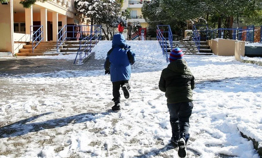 Βέροια. Ποια σχολεία θα είναι κλειστά την Τρίτη λόγω παγετού