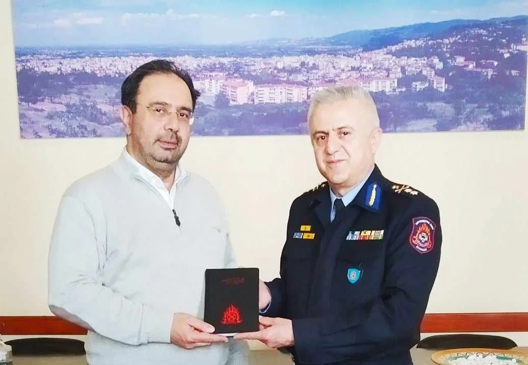 Ο συντονιστής Επιχειρήσεων Κ. Μακεδονίας της Πυροσβεστικής στον δήμαρχο