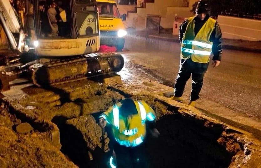 Νάουσα. Μερική διακοπή νερού μετά τα μεσάνυχτα