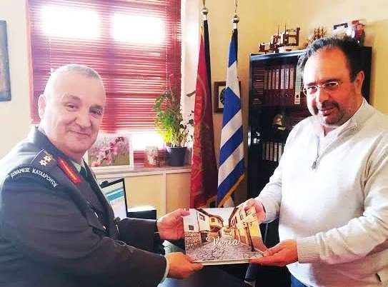 Ο νέος διοικητής της Μεραρχίας στον δήμαρχο