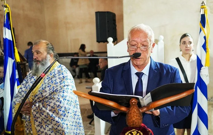 Ενωτικός πανηγυρικός από τον Απόστολο