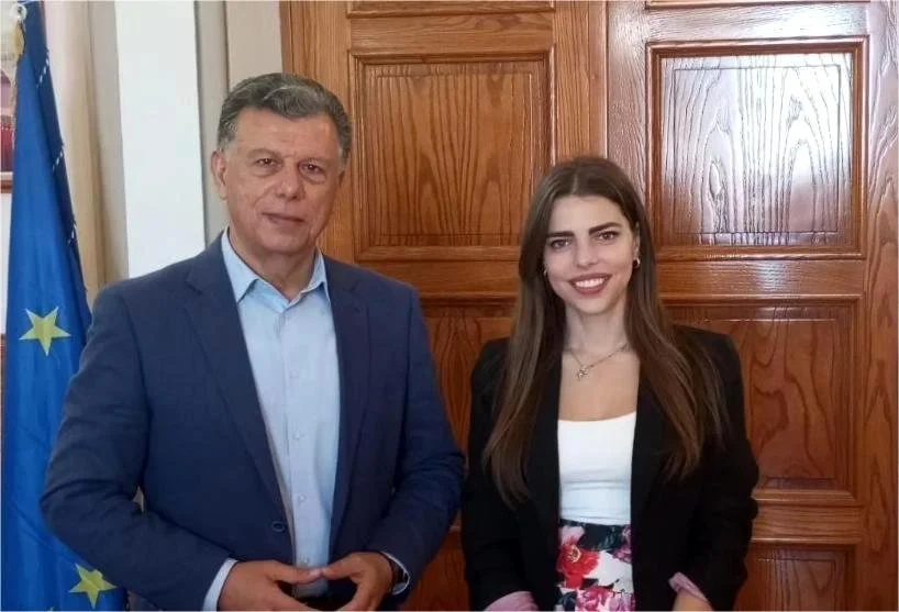 Στα Δωδεκάνησα η Μαρία Ωραιοζήλη Κουτσουπιά