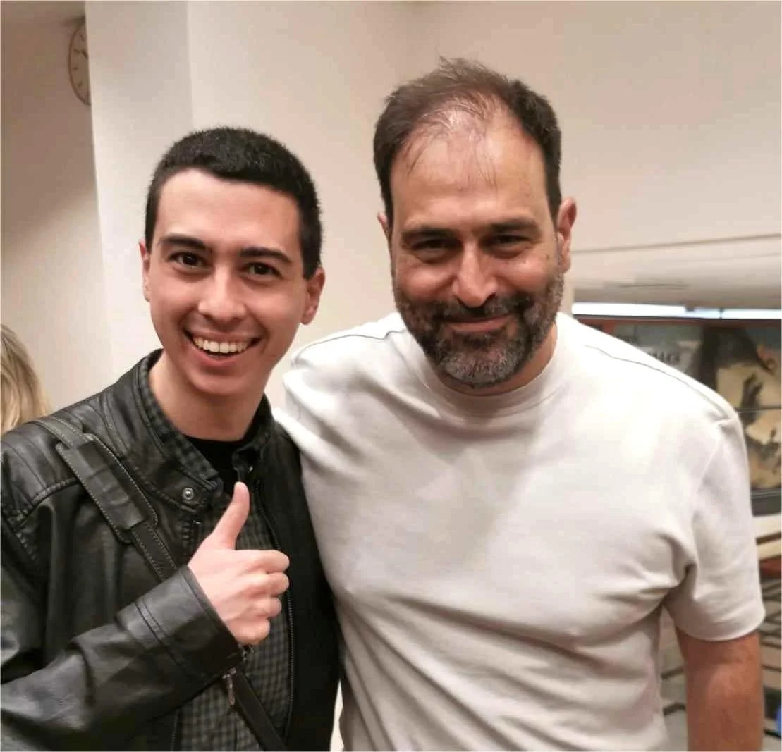 Στο ‘Ολύμπιον’... με τον Mr. ‘Maestro’ o Γιάννης Μαντρατζής!