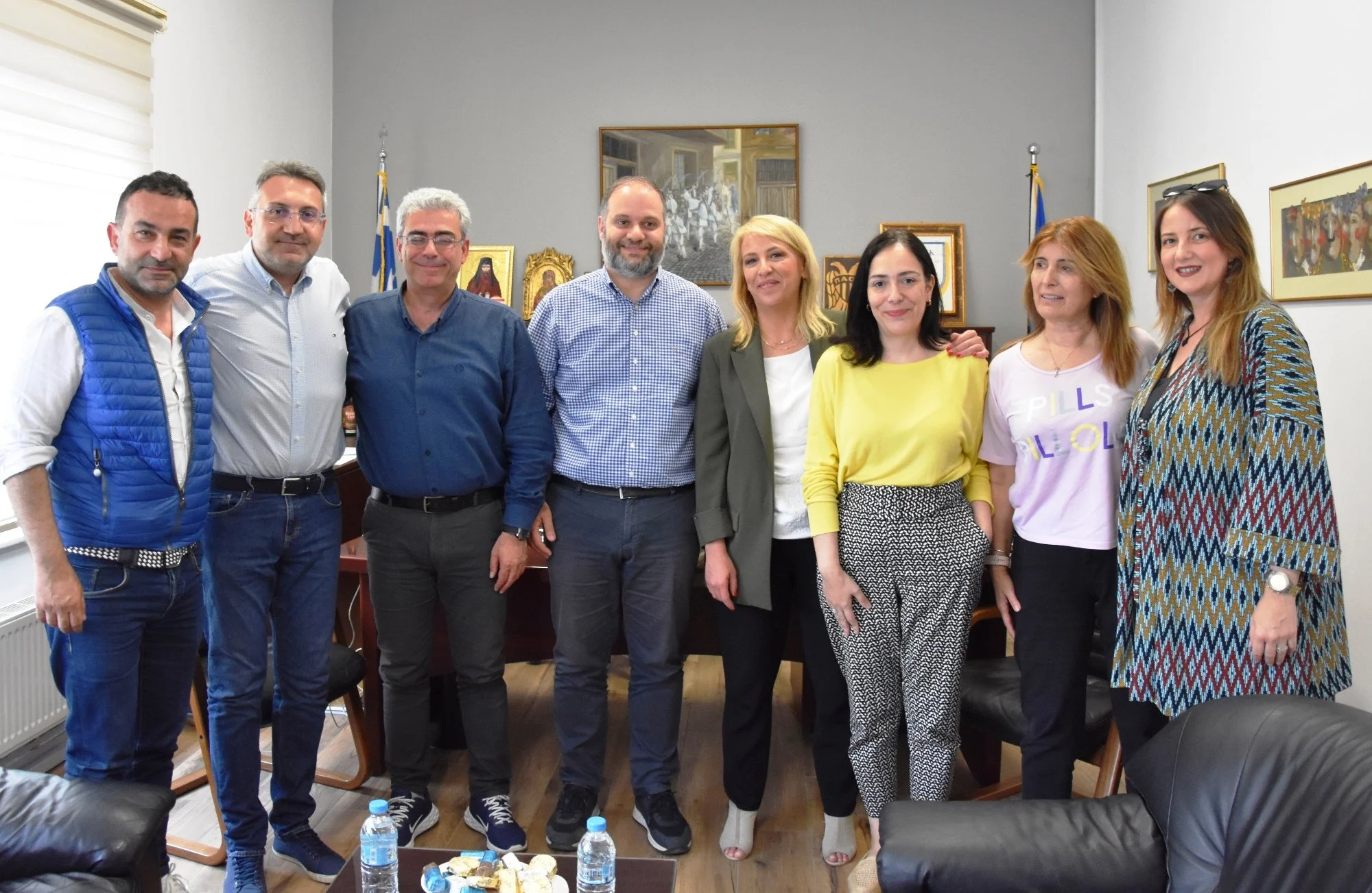 Επίσκεψη Ρένας Δούρου στη Νάουσα