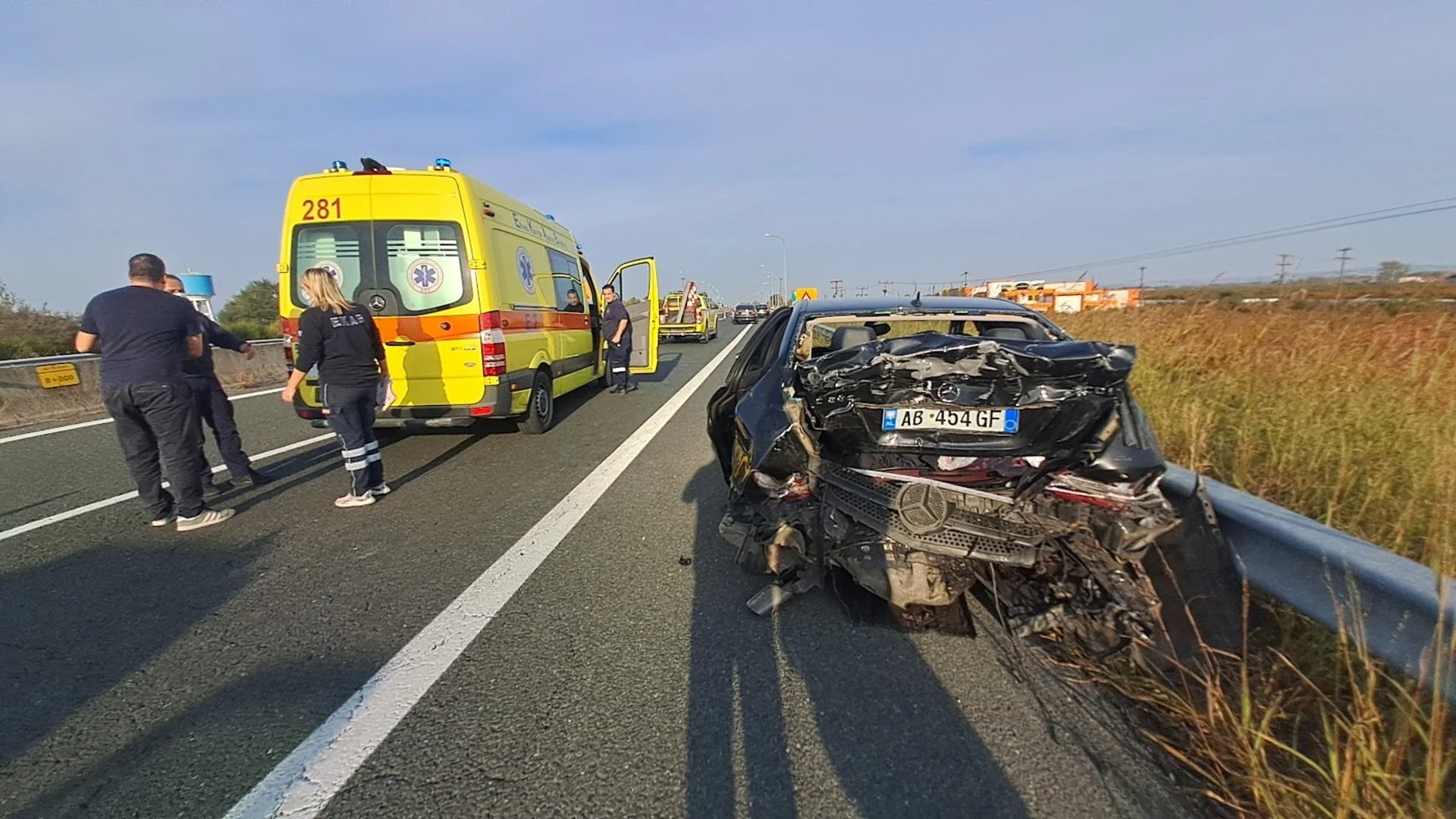 Εγνατία. Δύο νεκροί σε τροχαίο στο ύψος της Κουλούρας
