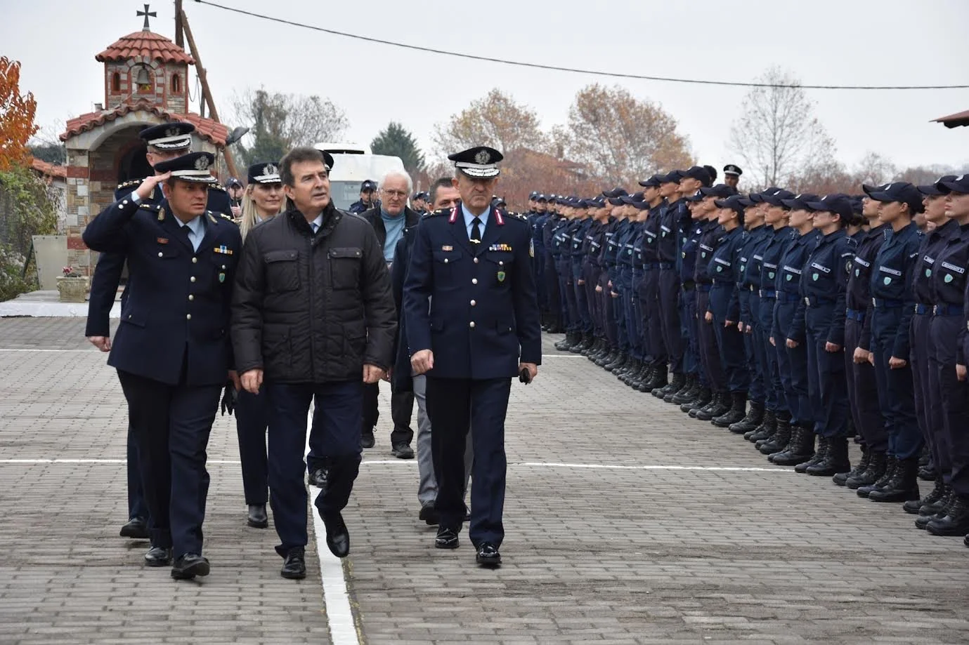 Νάουσα. Παρουσία Χρυσοχοΐδη η ορκωμοσία των νέων δοκίμων αστυφυλάκων