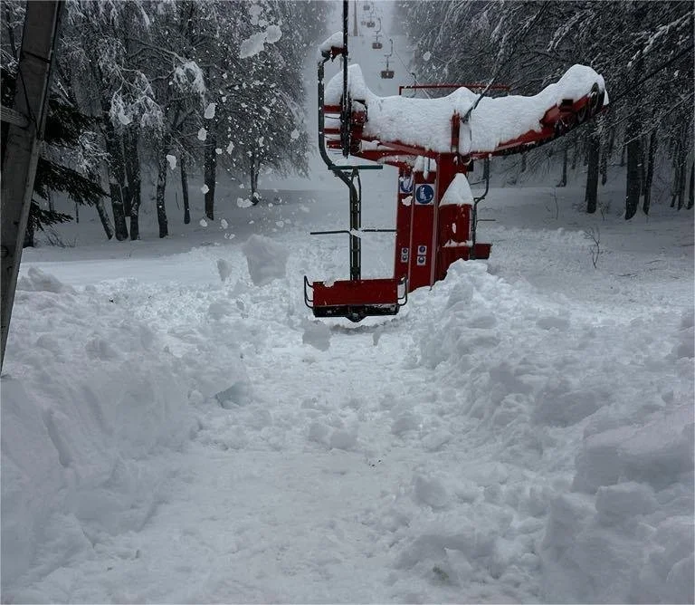 3-5 Πηγάδια. Σε κανονική λειτουργία το Σαββατοκύριακο το χιονοδρομικό!