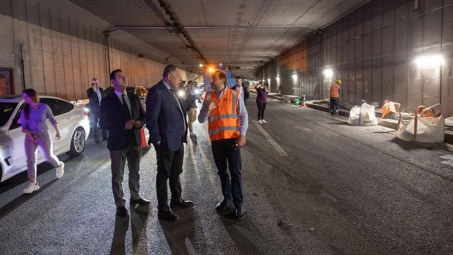 ΠΑΘΕ. Προσωρινές ρυθμίσεις στη σήραγγα Κατερίνης