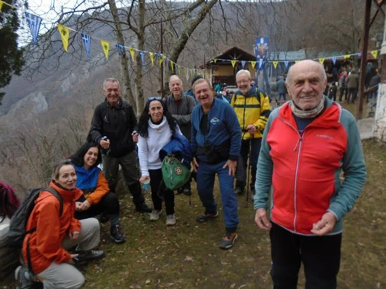 Οι Ορειβάτες Βέροιας στην Έξω Υπαπαντή