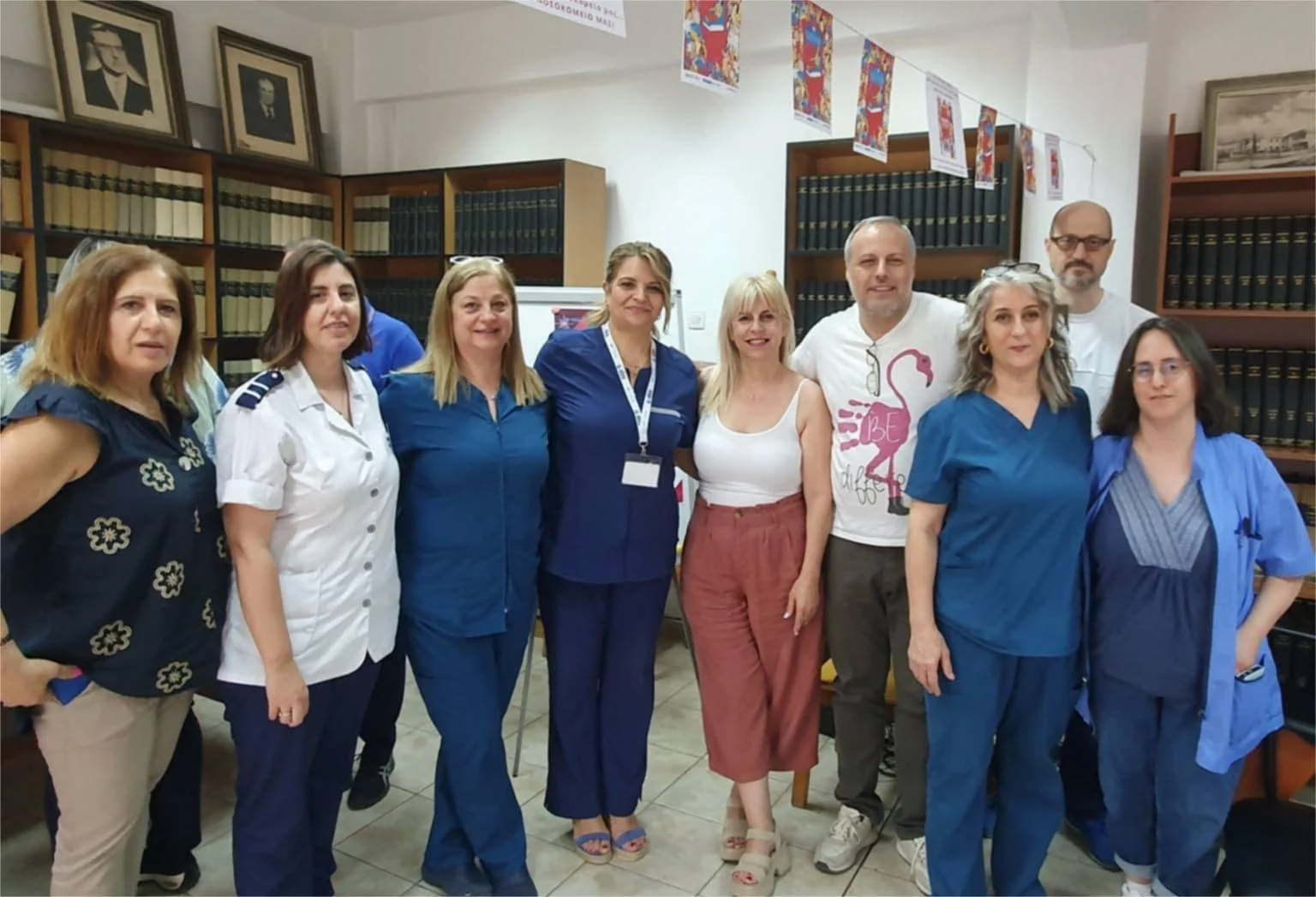 Το νοσοκομείο Νάουσας τίμησε την παγκόσμια μέρα εθελοντή αιμοδότη