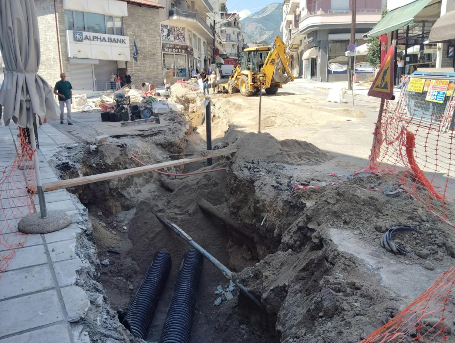 Νάουσα. Κλειστή από Δευτέρα η οδός Ζαφειράκη