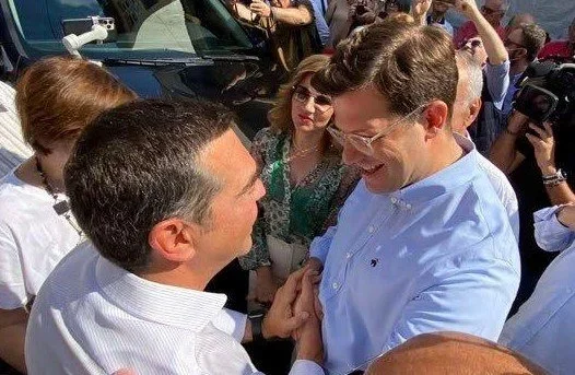 Και ο Άγγελος Τόλκας στην ομιλία Τσίπρα στη Θεσσαλονίκη