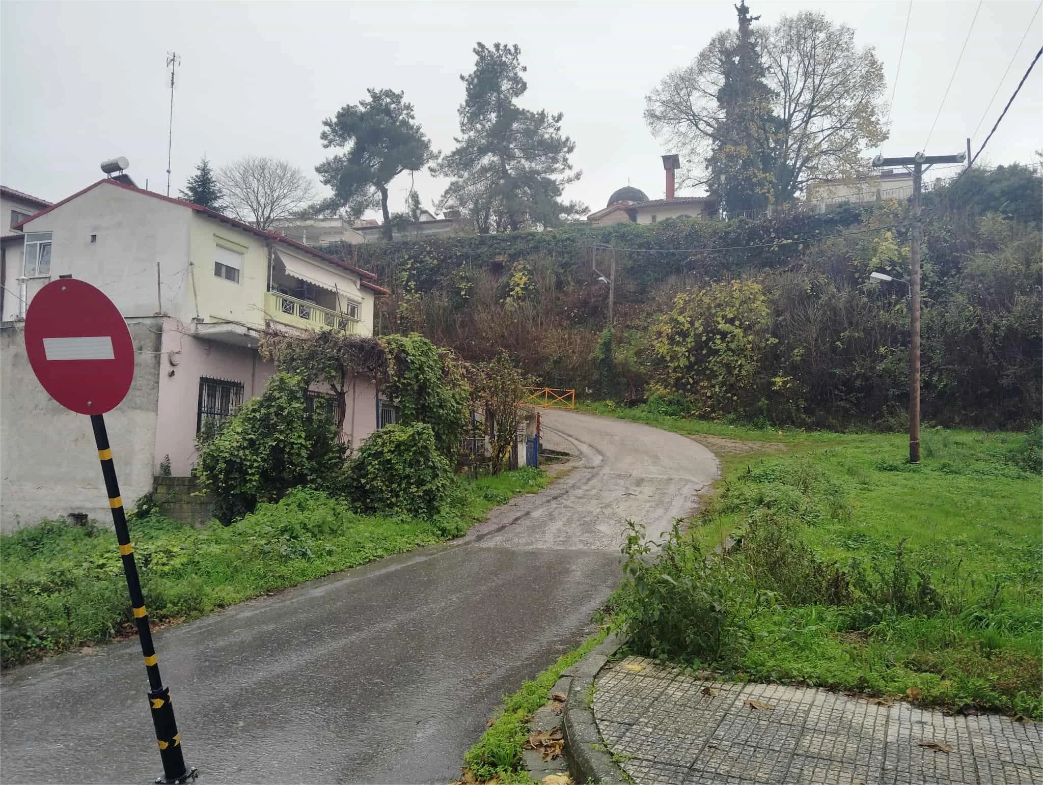 Νάουσα. Πρόταση για έργο αντιστήριξης στο πρανές της Αγίας Παρασκευής