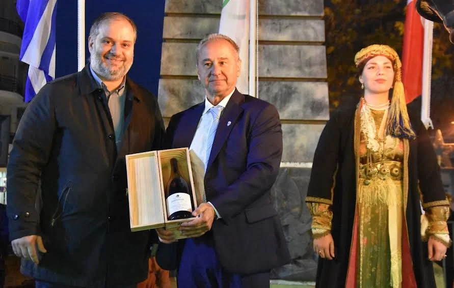 Το ξινόμαυρο Νάουσας στην αρχαία Ολυμπία