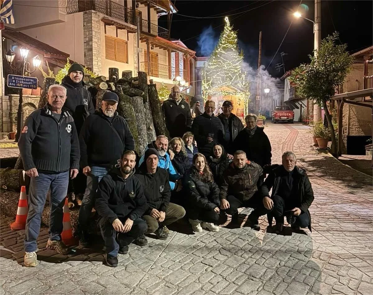 Κόλιαντα μπάμπου την προπαραμονή στο Αρκουδοχώρι