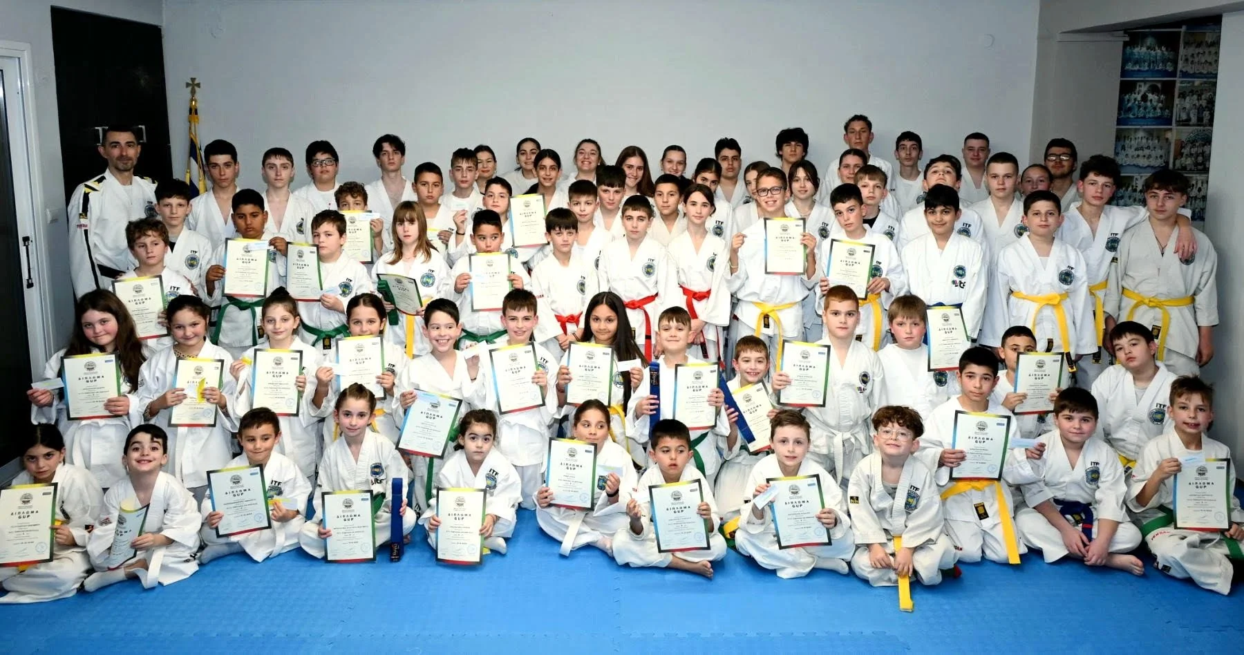 Χειμερινές εξετάσεις ζωνών από το Taekwon-do της Νάουσας