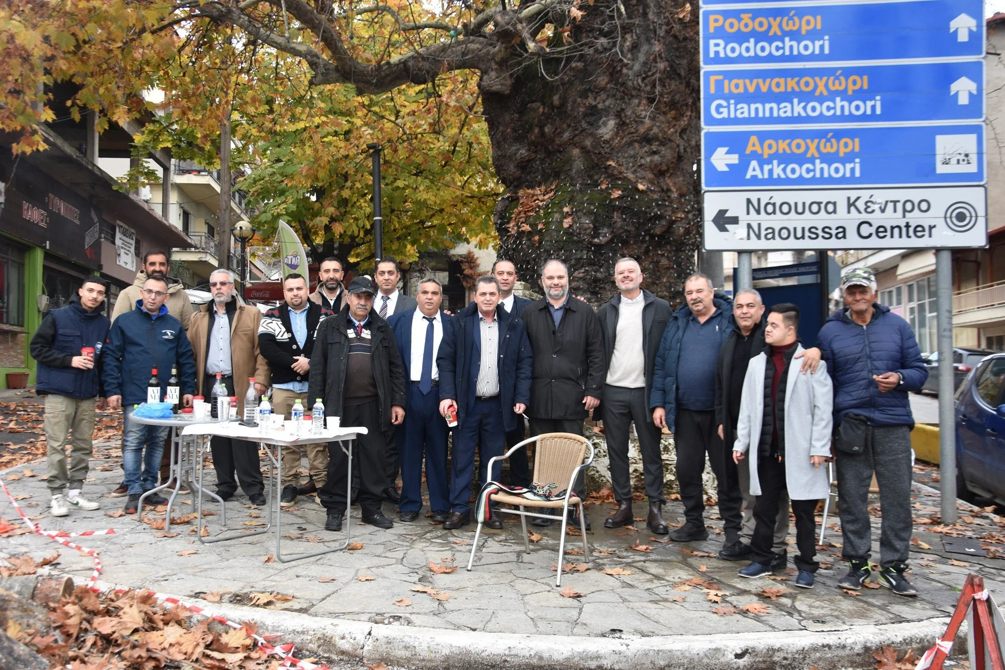 Νάουσα. Ο δήμαρχος στους παραδοσιακούς καρτσιούνους