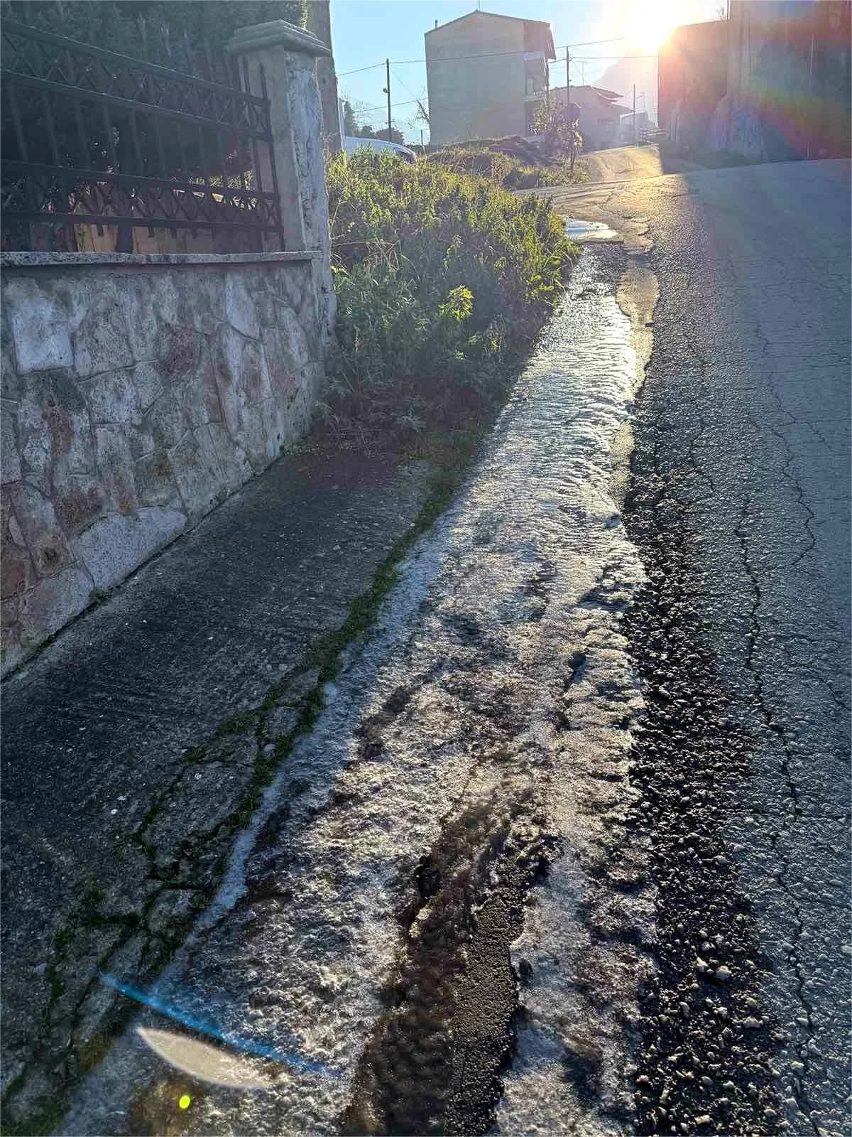 Νάουσα. Πάγος-κίνδυνος στη Γ. Σημανίκα