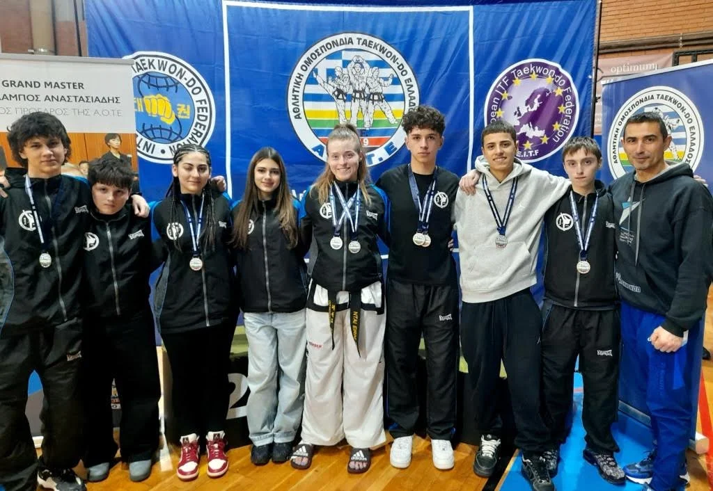 Naoussa Taekwon-do. Ιδανικό ξεκίνημα για το 2026. 12 μετάλλια στο πανελλήνιο κύπελλο!