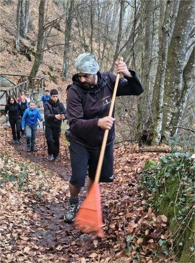 Καθάρισαν το μονοπάτι ενόψει Υπαπαντής