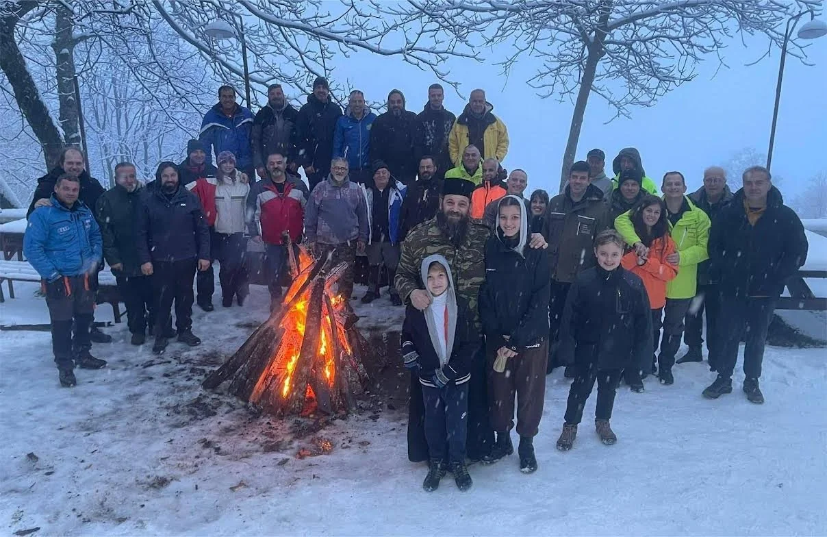 Στα χιόνια φέτος η γιορτή στην Έξω Υπαπαντή